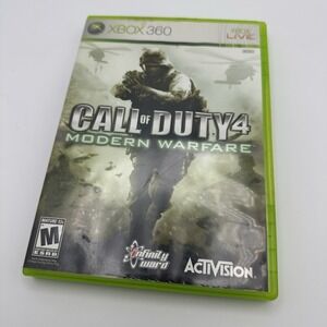 Call of Duty 4: Modern Warfare (Microsoft Xbox 360, 2007) - Complete with Manual